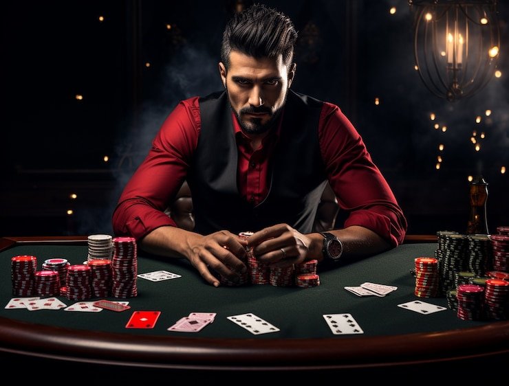 depobos togel mobile app showing live blackjack dealer table interface